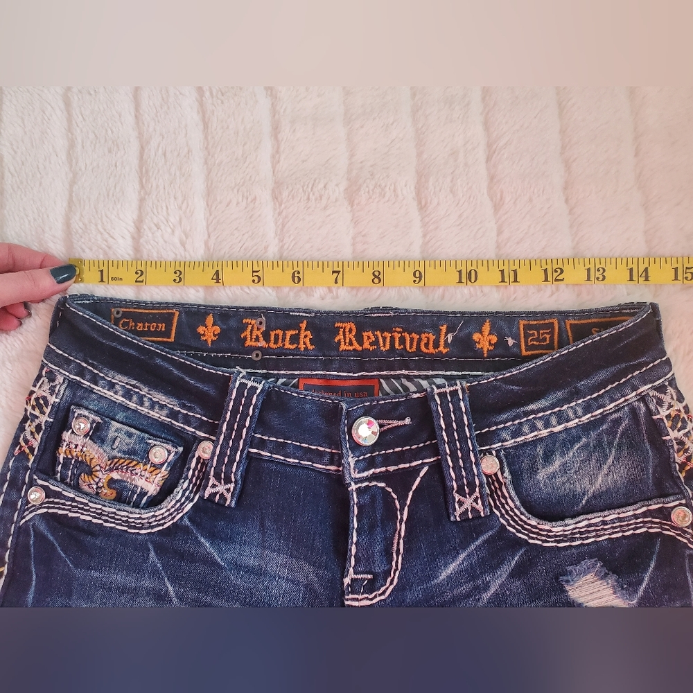 Rock Revival Charon Skinny Stretch Jean - Picture 9 of 10